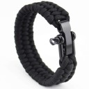 Pulseira trançada masculina H433 1