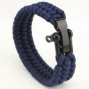 Pulseira trançada masculina H433 4