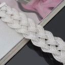 Pulseira tricotada para senhora 5