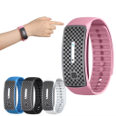 Pulseira ultrassónica repelente de mosquitos para crianças Repelente biónico electrónico de verão Repelente sónico Recarregável seguro 8