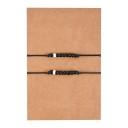 Pulseiras de cordão 2 pcs 15