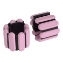 Pulseiras de peso para as mãos e pés 500 g peso segmentado para pulsos e tornozelos com faixa de ajuste para fitness, caminhada, pilates 6