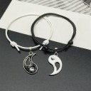 Pulseiras para casais 2 unid 3