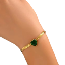 Pulsera Acorazada Acero Inoxidable Joyería de Moda para Mujeres Diseño de Cadena Accesorio Elegante para Fiestas Celebraciones y como Regalo 5