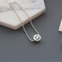 Pulsera de bola con cara sonriente para mujer 2