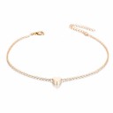 Pulsera de cadena con corazón para mujer H624 1