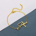 Pulsera de cadena con frecuencia cardíaca para mujer 1