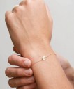 Pulsera de cadena con letras para mujer 2