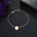 Pulsera de cadena con letras para mujer 5
