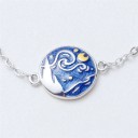 Pulsera de cadena de mujer cielo nocturno 5