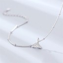 Pulsera de cadena de mujer con aleta 3