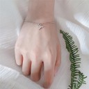 Pulsera de cadena de mujer con aleta 4