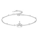 Pulsera de cadena de mujer con aleta 5