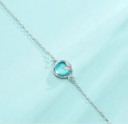 Pulsera de cadena de mujer con aleta 2