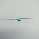 Pulsera de cadena de mujer con aleta 5
