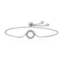 Pulsera de cadena de mujer con anillo P146 4