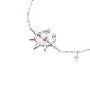Pulsera de cadena de mujer con circonitas 1