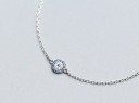 Pulsera de cadena de mujer con círculo 2