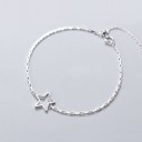 Pulsera de cadena de mujer con estrella 1