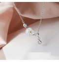Pulsera de cadena de mujer con flor 2