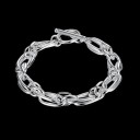 Pulsera de cadena maciza para mujer A1693 3