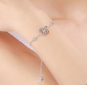 Pulsera de cadena para mujer con abeja 2