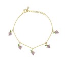 Pulsera de cadena para mujer con colgantes de frutas 7