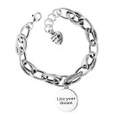 Pulsera de cadena para mujer con colgantes P87 1