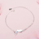 Pulsera de cadena para mujer con gato 3
