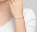 Pulsera de cadena para mujer con huella de perro H177 2