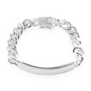 Pulsera de cadena para mujer con placa 1