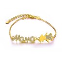 Pulsera de cadena para mujer mamá 4