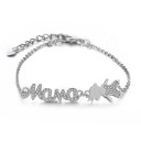 Pulsera de cadena para mujer mamá 4