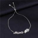 Pulsera de cadena para mujer mamá 8