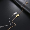 Pulsera de cadena tipo rompecabezas para mujer 1