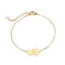 Pulsera de cadena tipo rompecabezas para mujer 2