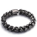 Pulsera de calavera para hombre 2