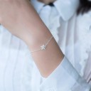 Pulsera de copo de nieve para mujer 5