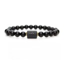 Pulsera de cuentas con el signo del zodiaco para mujer 11