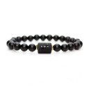 Pulsera de cuentas con el signo del zodiaco para mujer 12