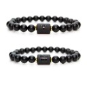 Pulsera de cuentas con el signo del zodiaco para mujer 1