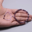 Pulsera de cuentas de amatista para mujer 2