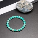 Pulsera de cuentas de amazonita 2