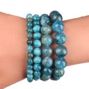 Pulsera de cuentas de apatita para mujer 1