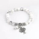 Pulsera de cuentas de árbol para mujer 1