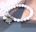 Pulsera de cuentas de árbol para mujer 2