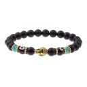 Pulsera de cuentas de mujer Buda 14