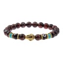 Pulsera de cuentas de mujer Buda 15