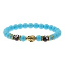 Pulsera de cuentas de mujer Buda 16