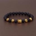 Pulsera de cuentas de mujer Buda 17
